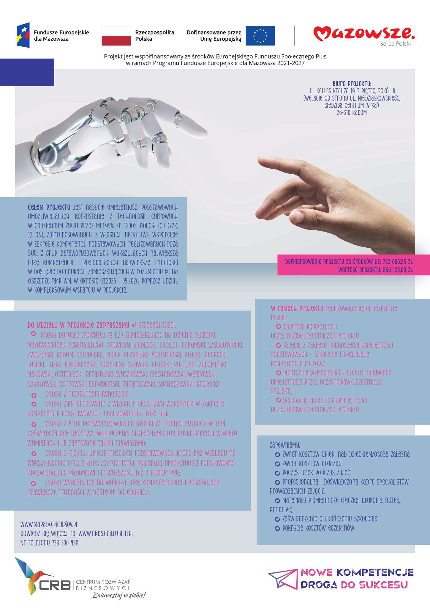 plakat informacyjny