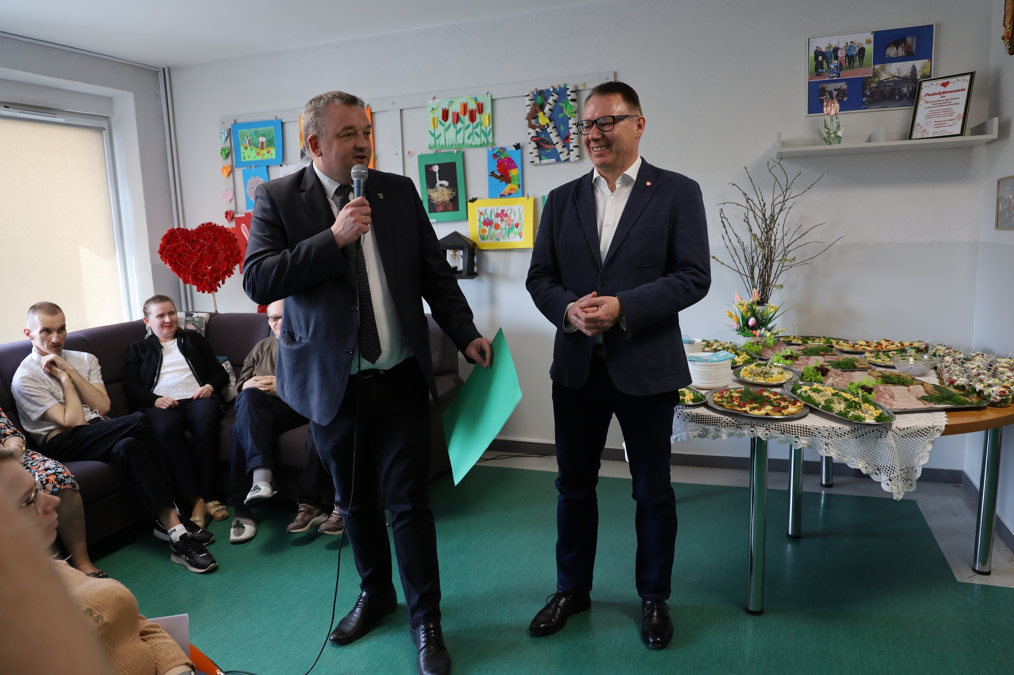 Uroczyste śniadanie wielkanocne w ŚDS w Ostrowi Mazowieckiej