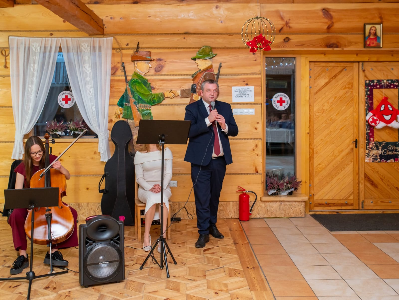 Wigilijne spotkanie Oddziału Polskiego Czerwonego Krzyża