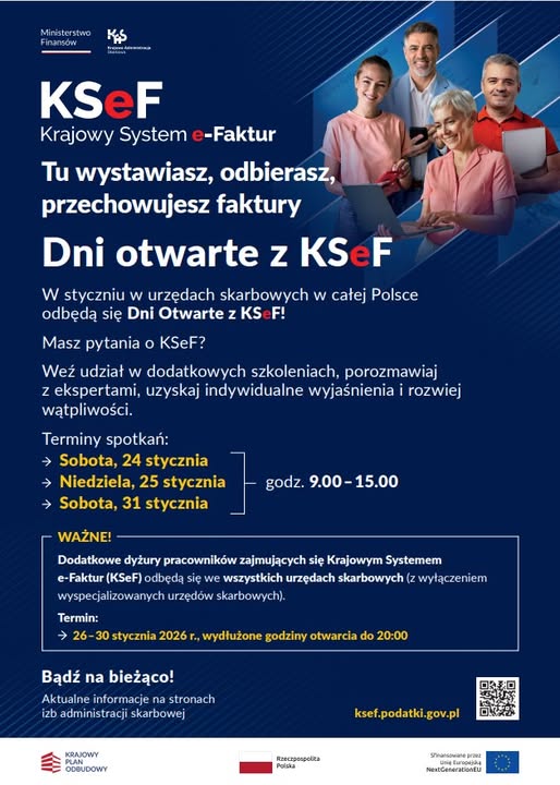 plakat informacyjny