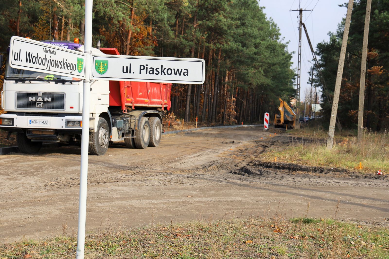 budowa ul. Wołodyjowskiego