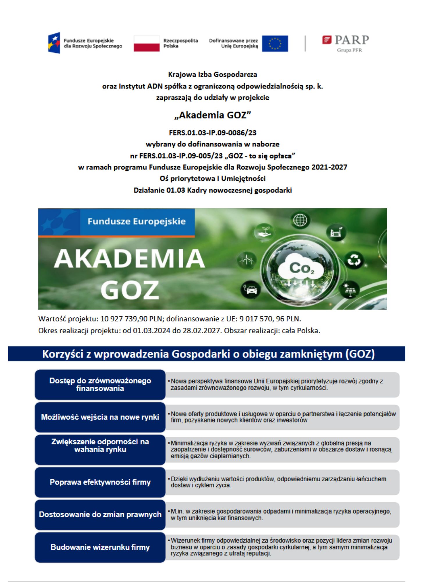 plakat informacyjny 
