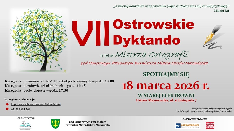 plakat informacyjny