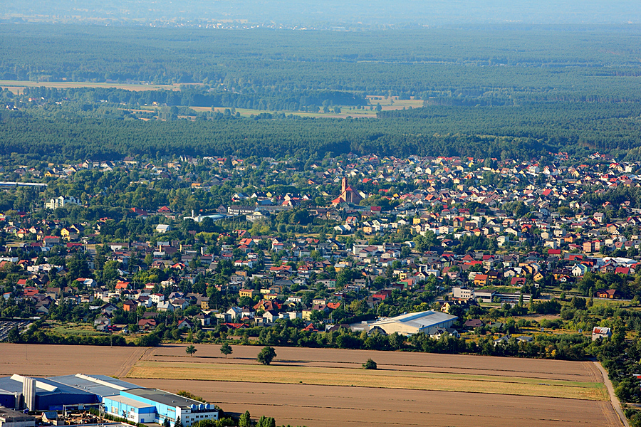miasto z lotu ptaka