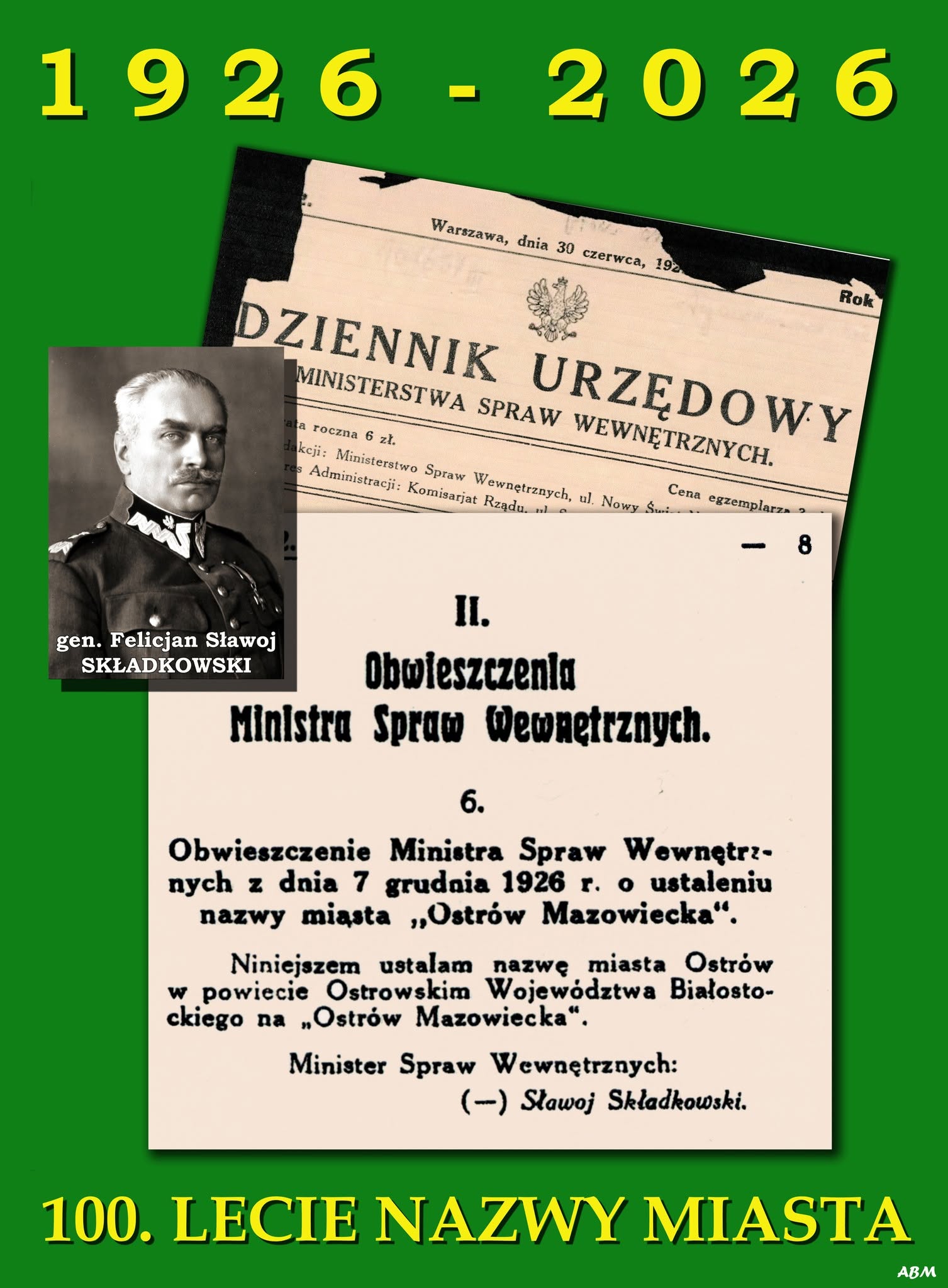 plakat informacyjny