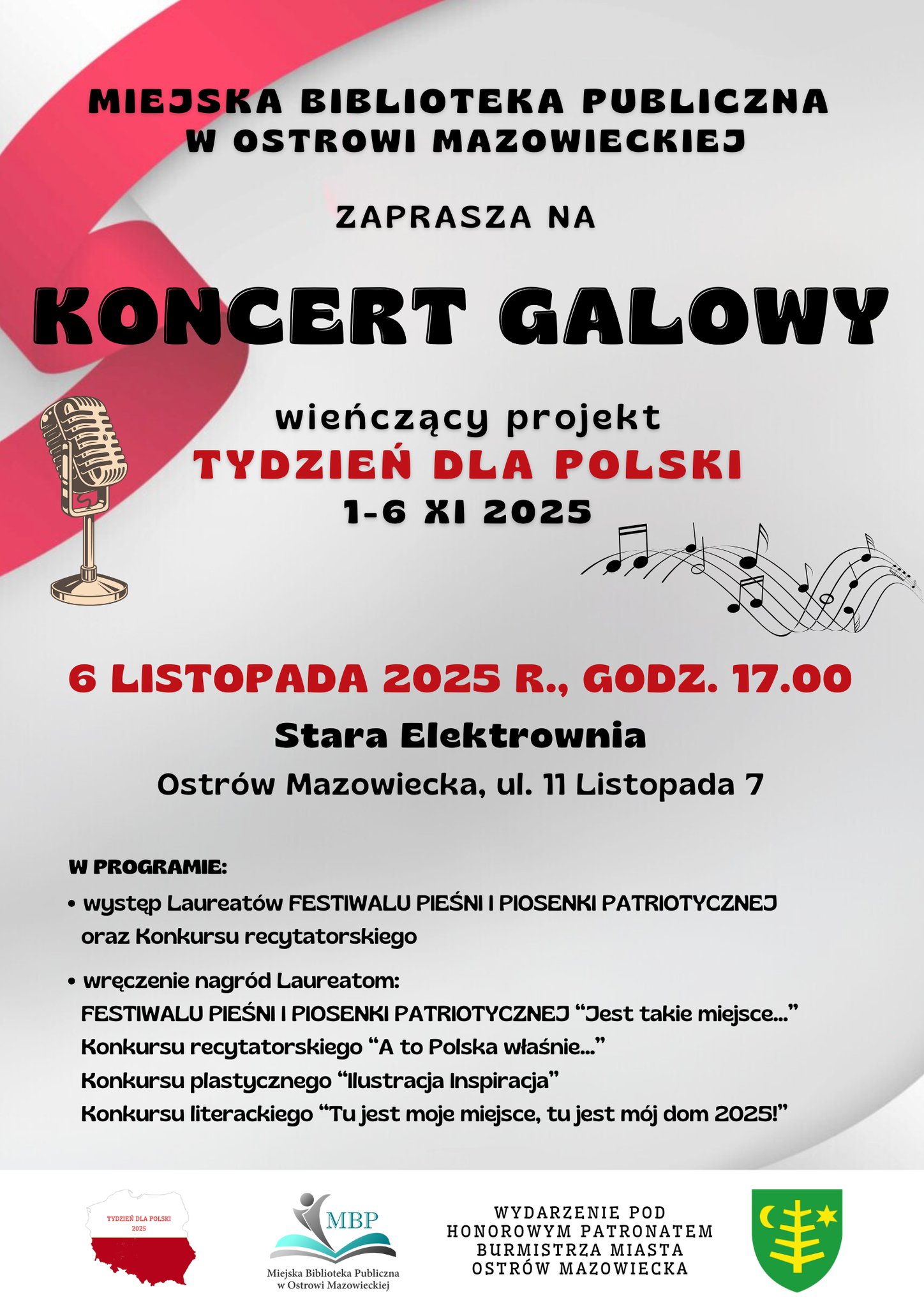 plakat informacyjny