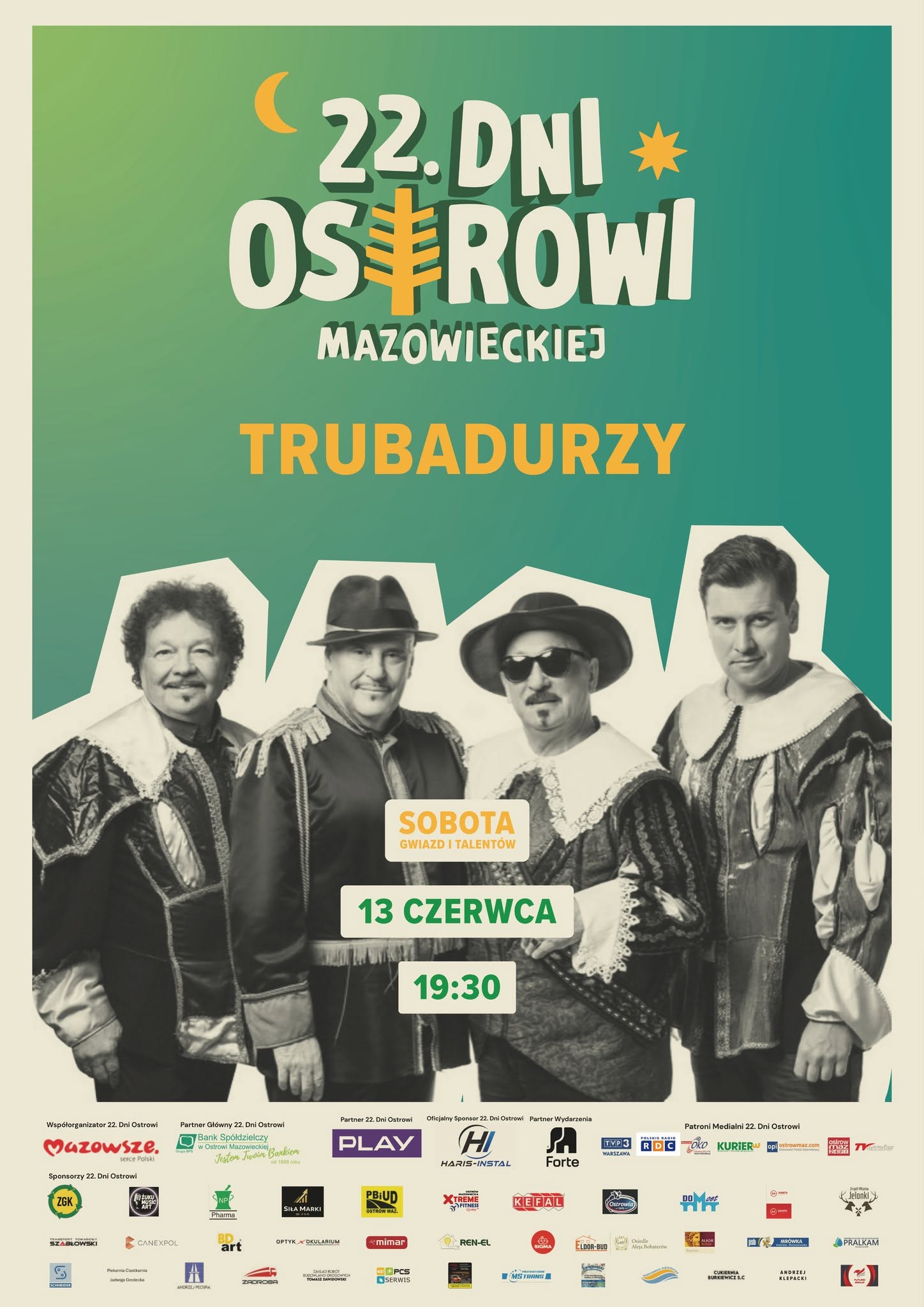 Plakat Trubadurzy