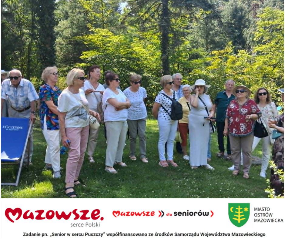 Wycieczka seniorów do Warszawy i Powsina