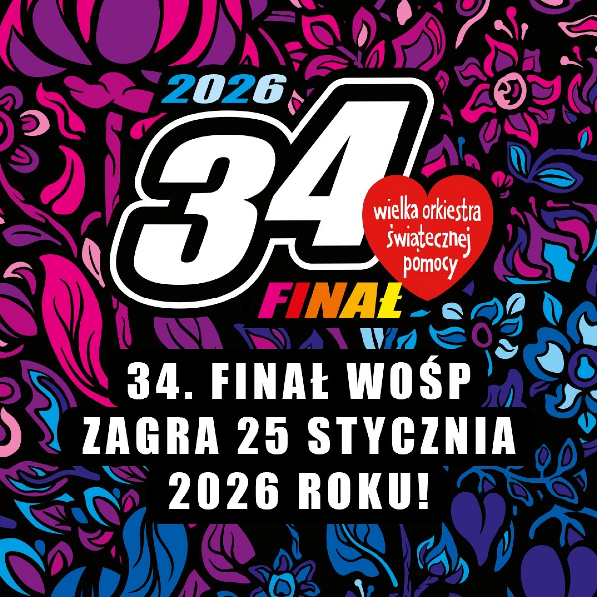 plakat WOŚP