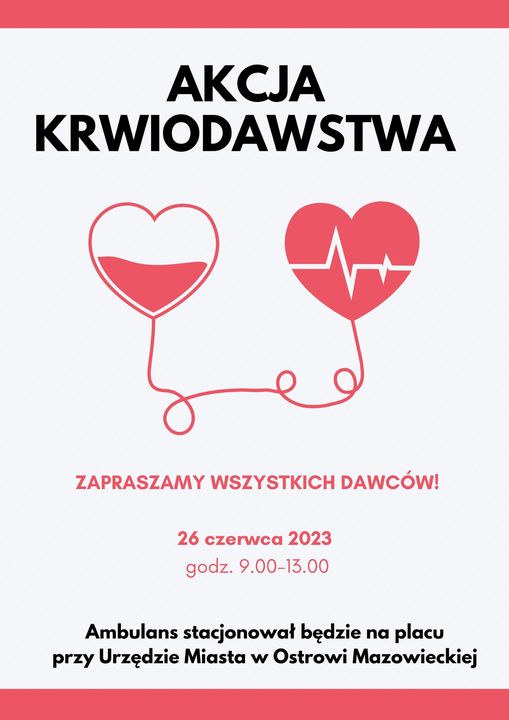 Akcja poboru krwi przy Ratuszu Miejskim