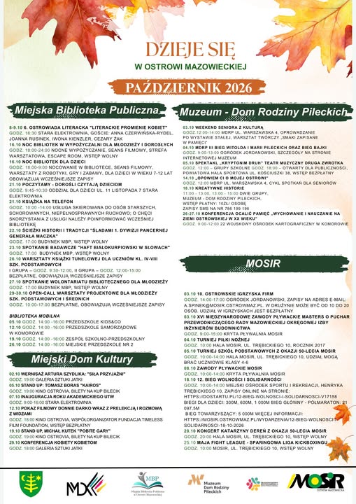 dzieje się w październiku 
