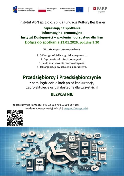 plakat informacyjny