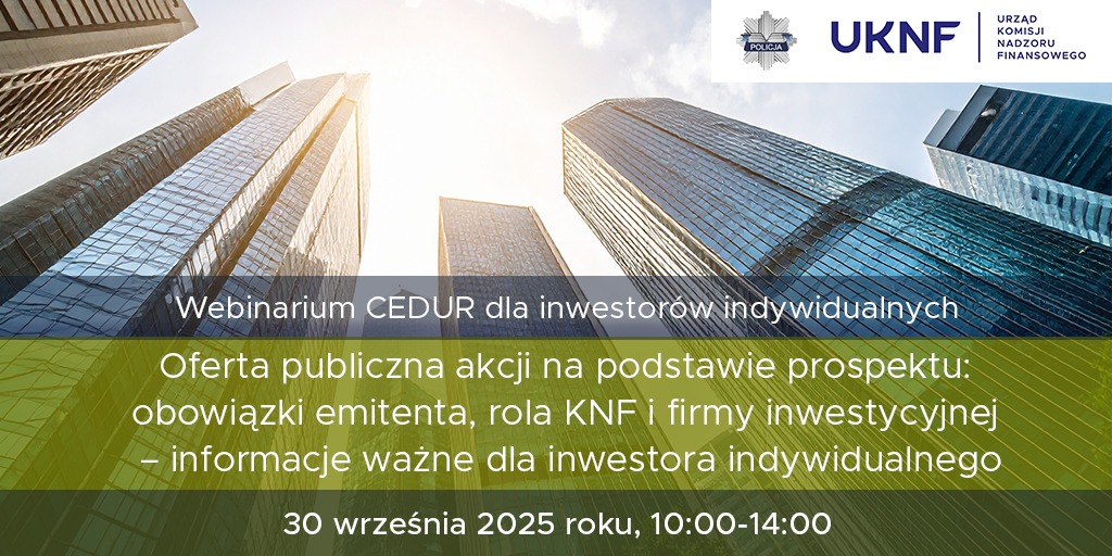 informacje dotyczące webinarium 