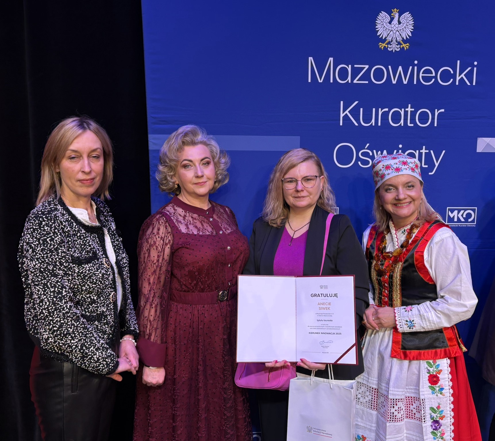 Nauczycielka z Ostrowi Mazowieckiej wyróżniona w konkursie „Kierunek Innowacja – 2025”