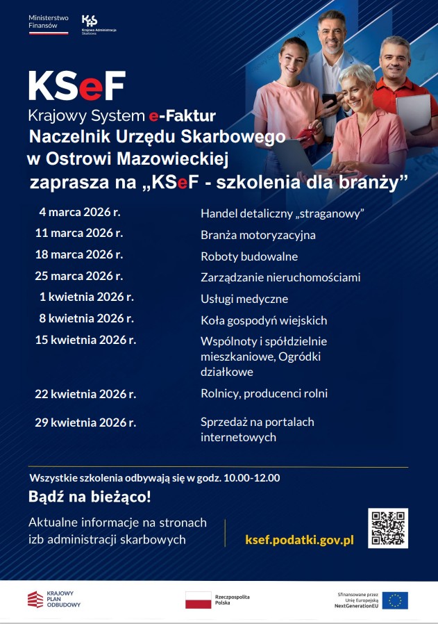 plakat informacyjny