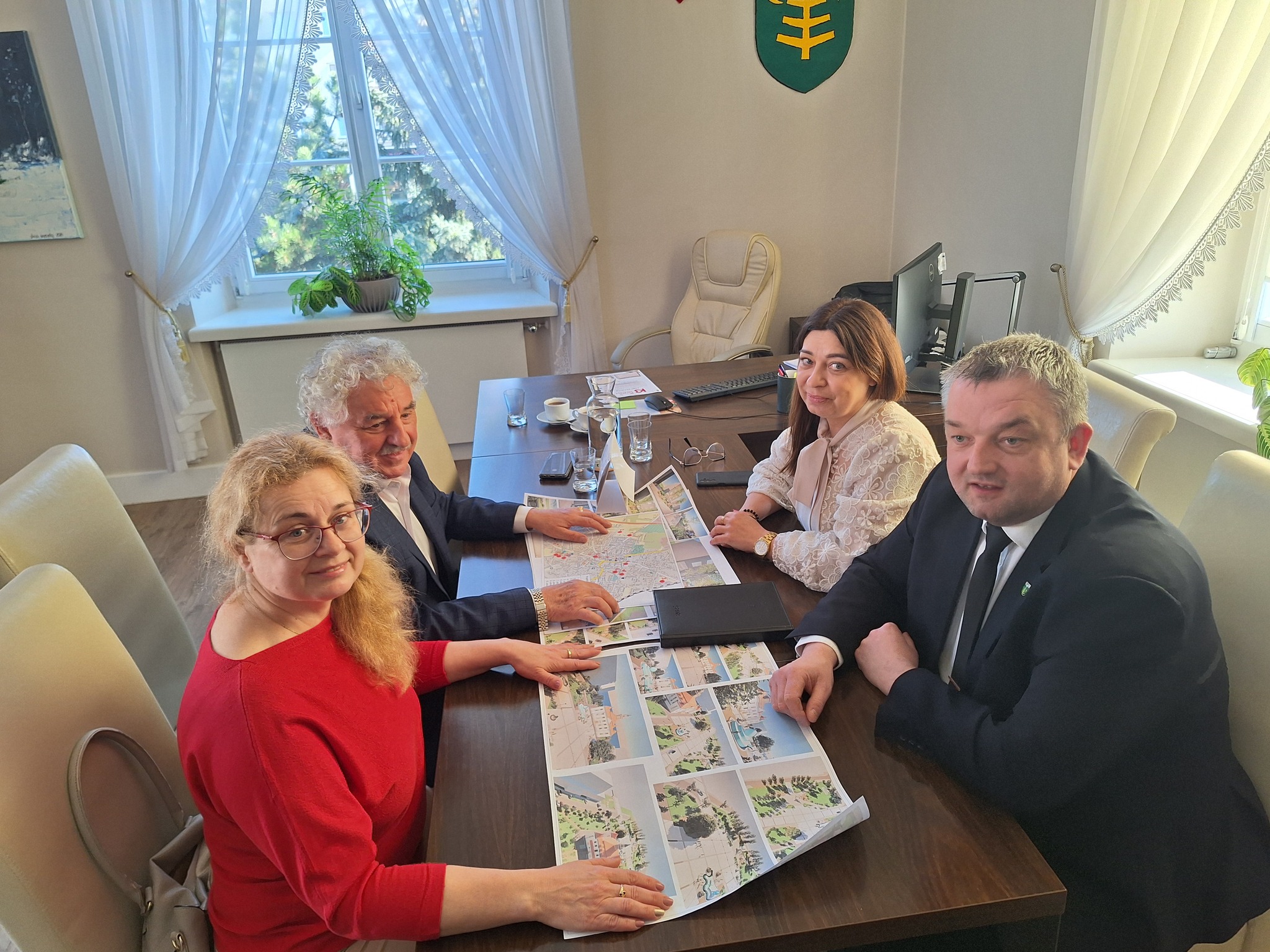 Spotkanie Burmistrza Miasta z Przedstawicielami Mazowieckiej Okręgowej Izby Inżynierów Budownictwa