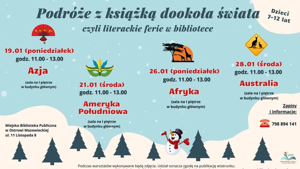 Plakat informacyjny