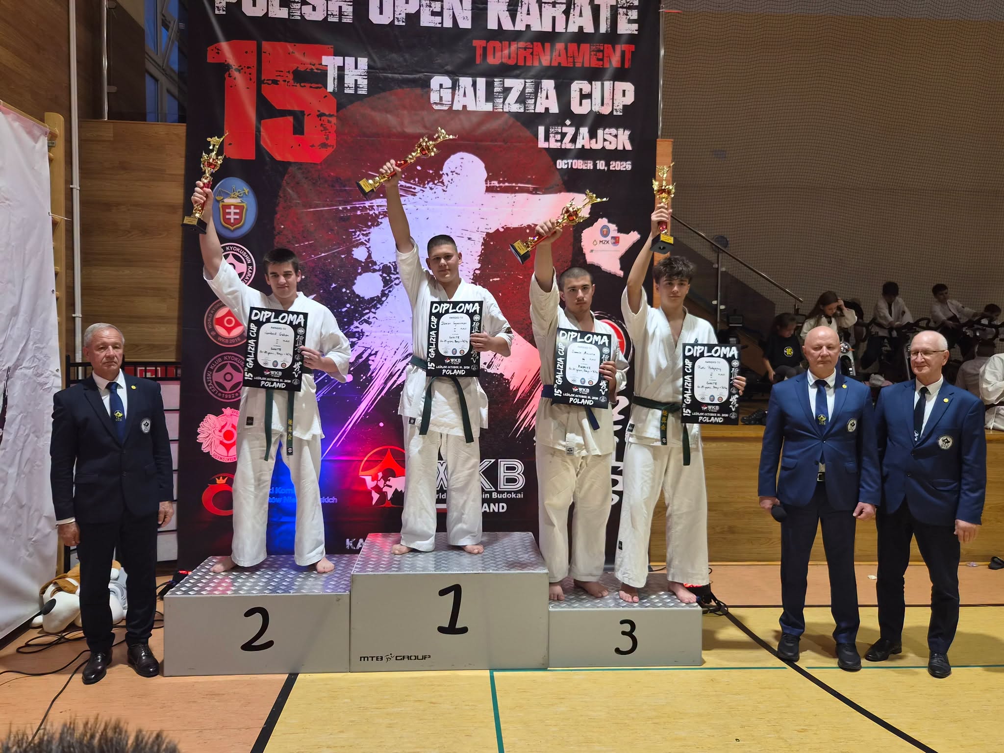 Wielkie sukcesy zawodników OKKK na Galicja Cup w Leżajsku