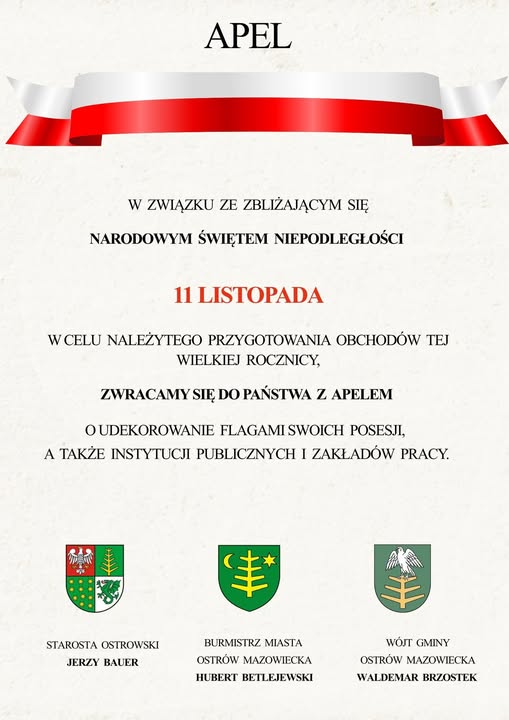 plakat informacyjny