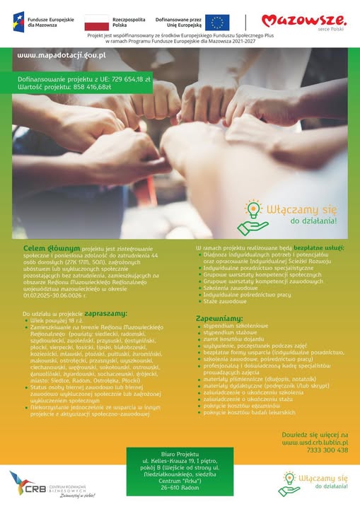 plakat informacyjny