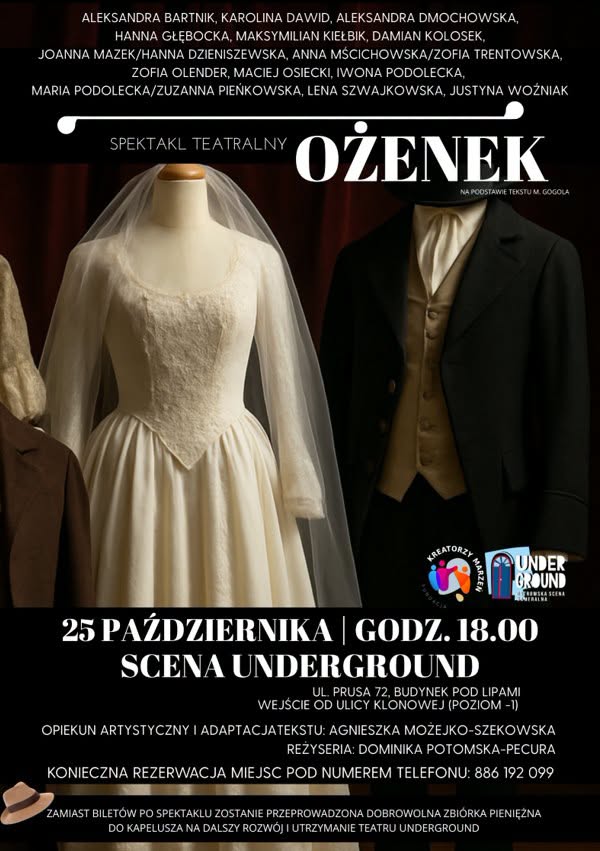 Spektakl teatralny „Ożenek”