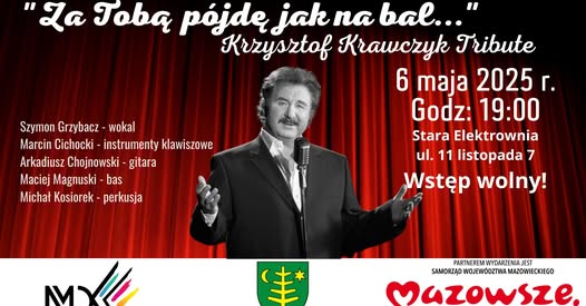Za Tobą pójdę jak na bal – Koncert Krzysztof Krawczyk Tribute