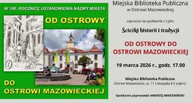 Spotkanie w ramach cyklu Ścieżki historii i tradycji.