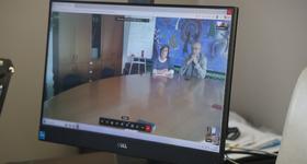 Spotkanie online z przedstawicielami partnerskiego miasta Brembate di Sopra.