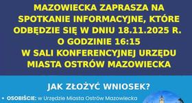 Spotkanie informacyjne dotyczące Planu Ogólnego Miasta Ostrów Mazowiecka