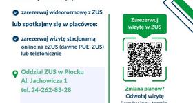 W placówkach ZUS wprowadzono wizyty rezerwowane!