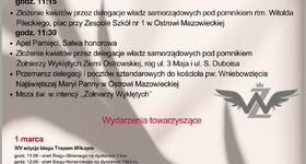 Obchody Narodowego Dnia Pamięci Żołnierzy Wyklętych
