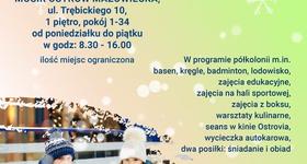 Półkolonie „Ferie z MOSiR-em”.